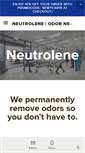 Mobile Screenshot of neutrolene.com